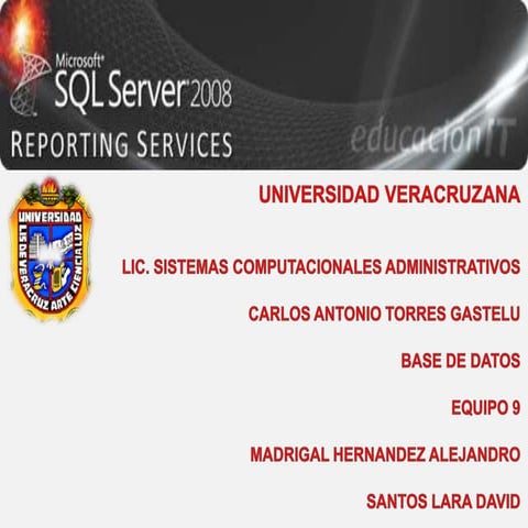 Reporting services