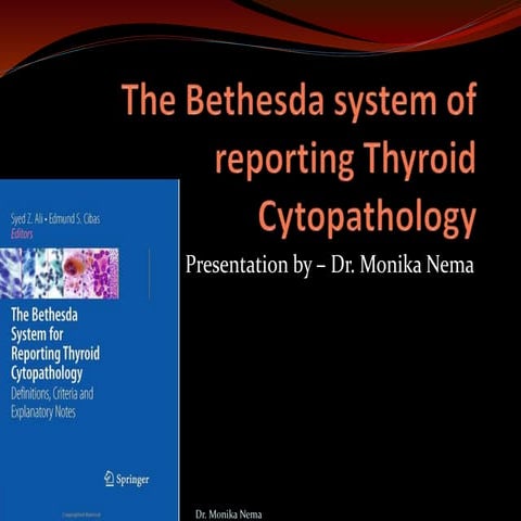 Reporting thyroid fine needle aspiration by the bethesda system