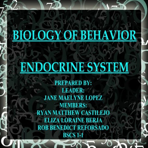 Endocrine System