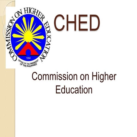 CHED nad TESDA Projects and Programs