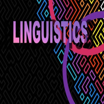  linguistics