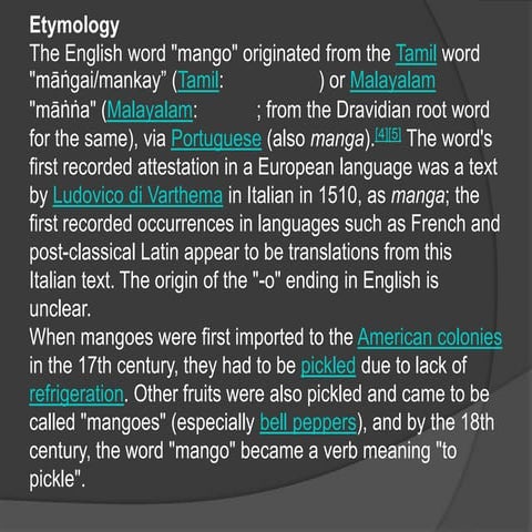 Value addition in mango | PPTX