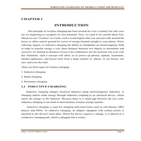 wireless charging of mobile phones using microwave full seminar report