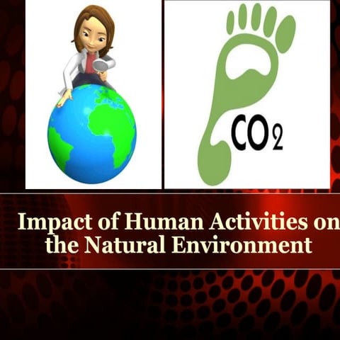 Impact of Human Activities