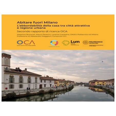 Report Osservatorio Casa Abbordabile 2025 - Milano città