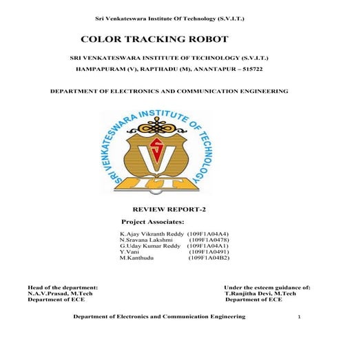 color tracking robot