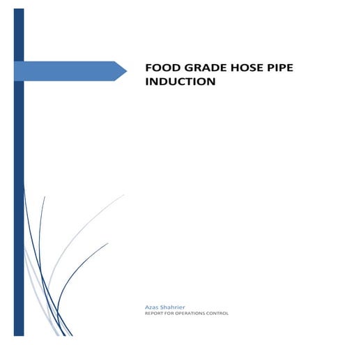 Report on food grade hose pipe