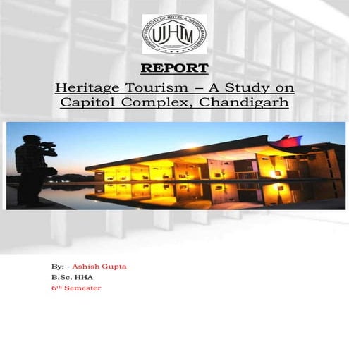 Report on Heritage Tourism | DOCX