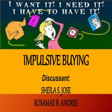 The Psychology of Impulse Buying | PDF