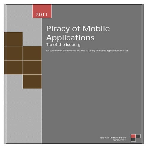 Report on ios piracy