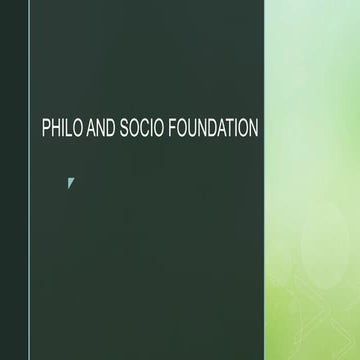 REPORT ON PHILO AND SOCIO FOUNDATION.pptx
