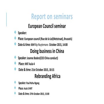 Report on seminars sayed waheed 2IBM02