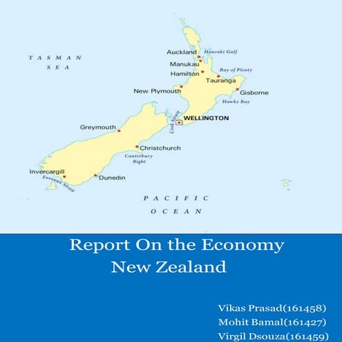 Report on the economy  new zealand