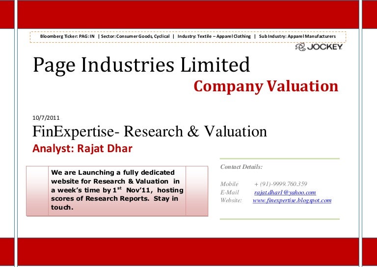 Page Industries Limited