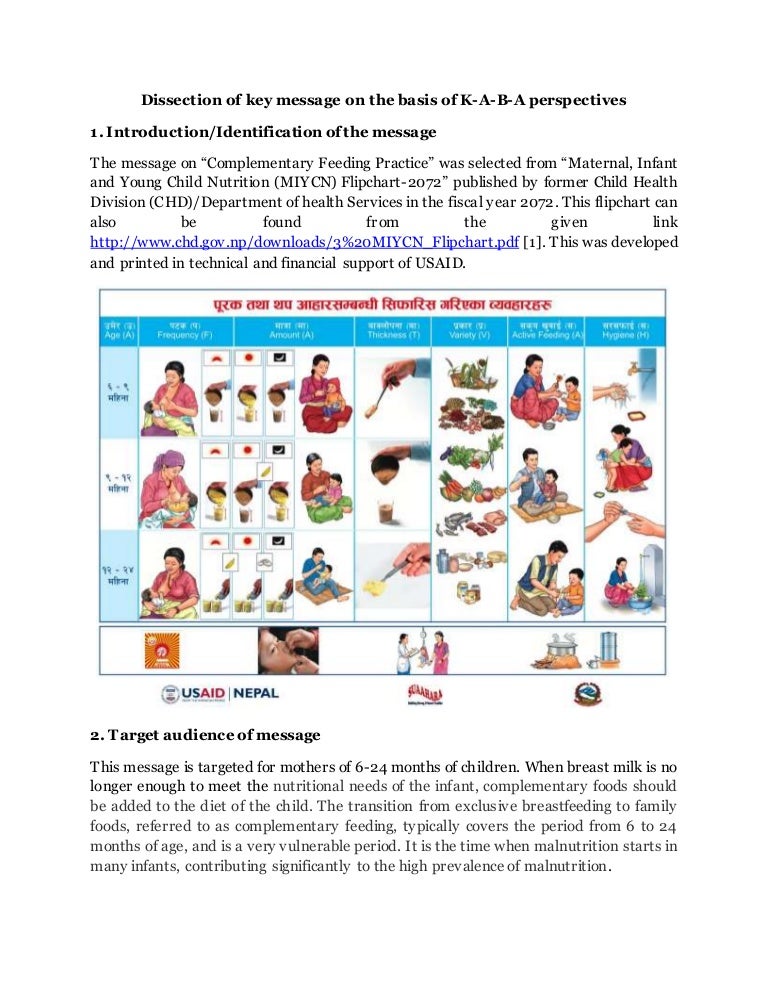 Complementary Feeding 
