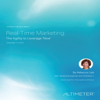 [Report] Real-Time Marketing: The A...