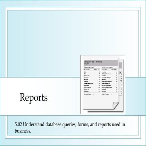 Reports