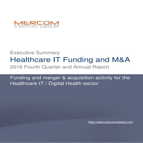 Report q4-2016 mercom healthtech funding