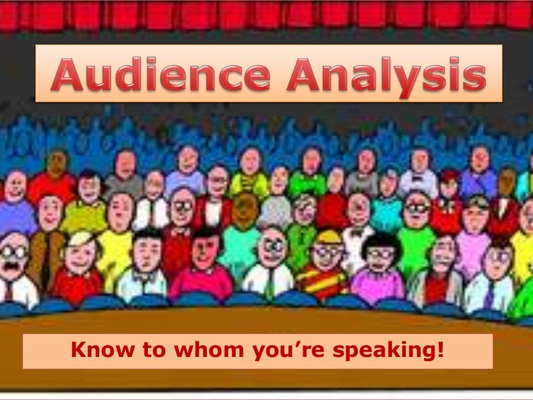 Audience Analysis Public Speaking