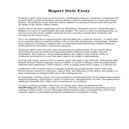 Report Style Essay.pdf