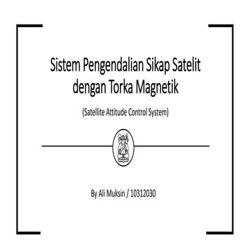 ACS (Attitude Control System) 