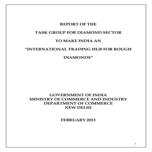 Report task group_diamond_sector_11th_feb2013