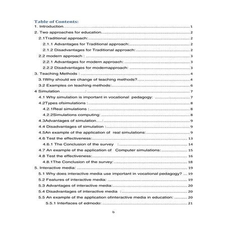 "Two approaches for education" Teaching Methods Class 2015 (Student Report) T...