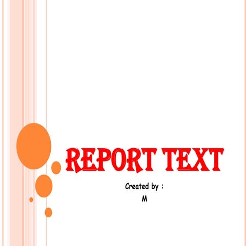Report text | PPSX