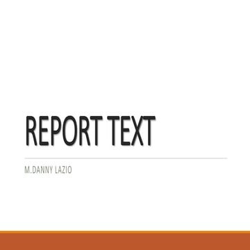 Report text | PPT