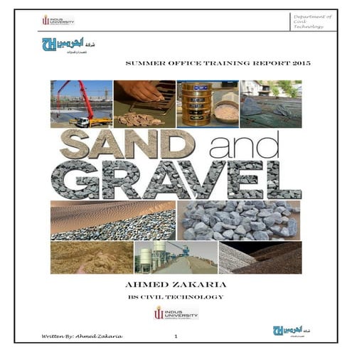 Concrete Mix Design Report