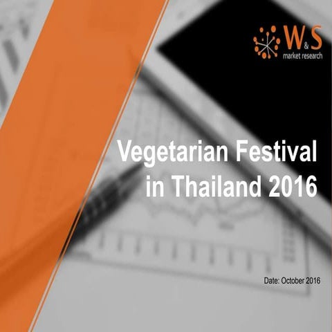Report on Vegetarian Festival in Thailand 2016