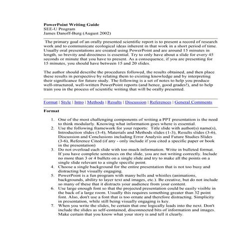 Report Writing Guide | PDF