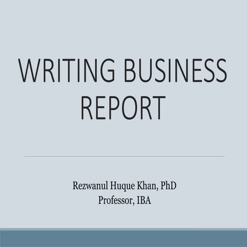 report writing & references, how to write.pptx