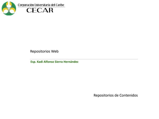 Repositorios cecar