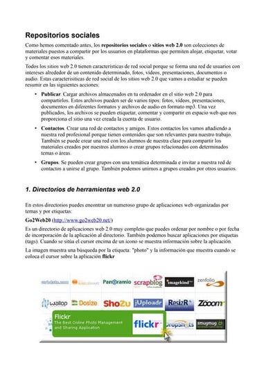 Repositorios Sociales