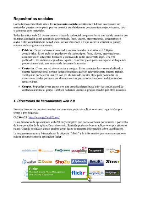 Repositorios Sociales