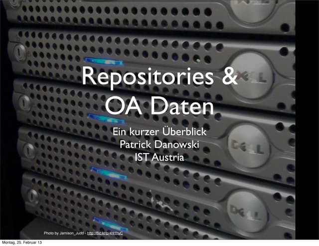Repository & OA Data