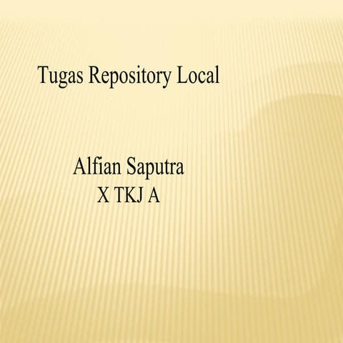 Repository local