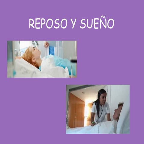 sueño y reposo | PPTX