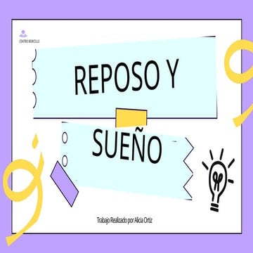 Descanso y sueño | PPTX