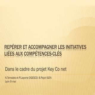 Repérer et accompagner les initiati...