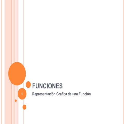 Representacion grafica de una funcion