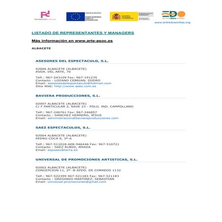 Representantes y managers (1)