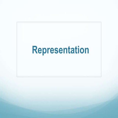 Representation