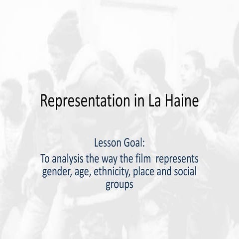 Representation in La Haine