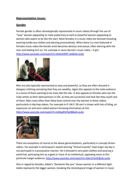 Representation case study | PPTX | Women\'s Clothing | Women\'s Fashion