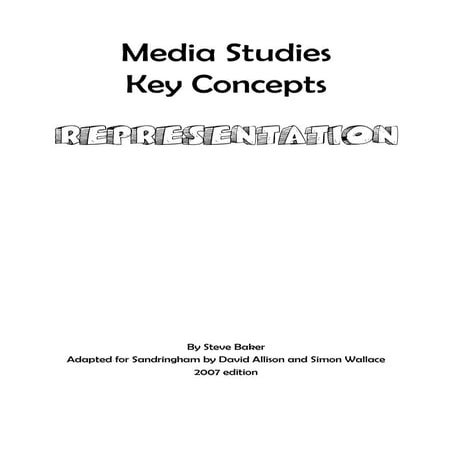 Representation key concepts