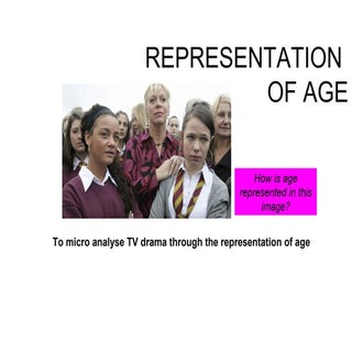 Representation of Age