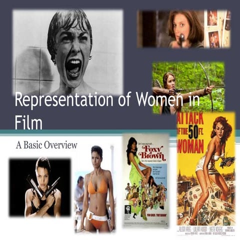 Representation of women in film - very basic overview 2015 update