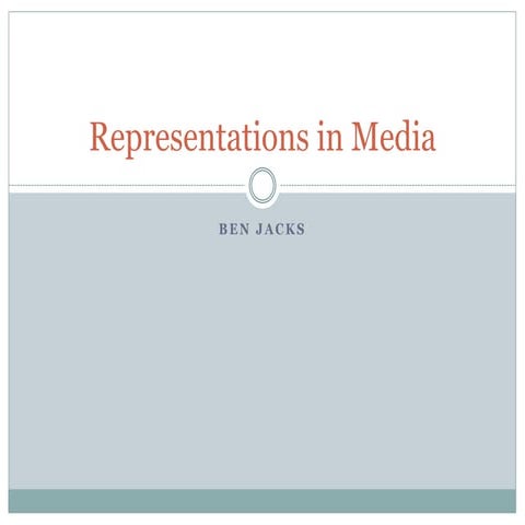 Representations in media